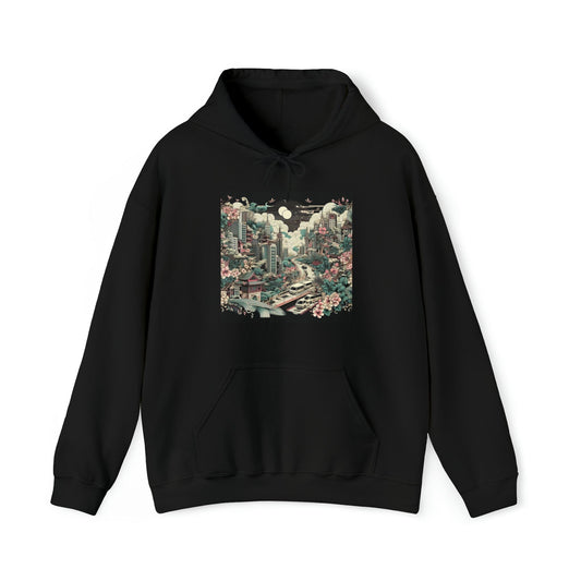 Printify Hoodie Black / S Unisex Heavy Blend™ Hooded Sweatshirt 44104985 11732979839295079900