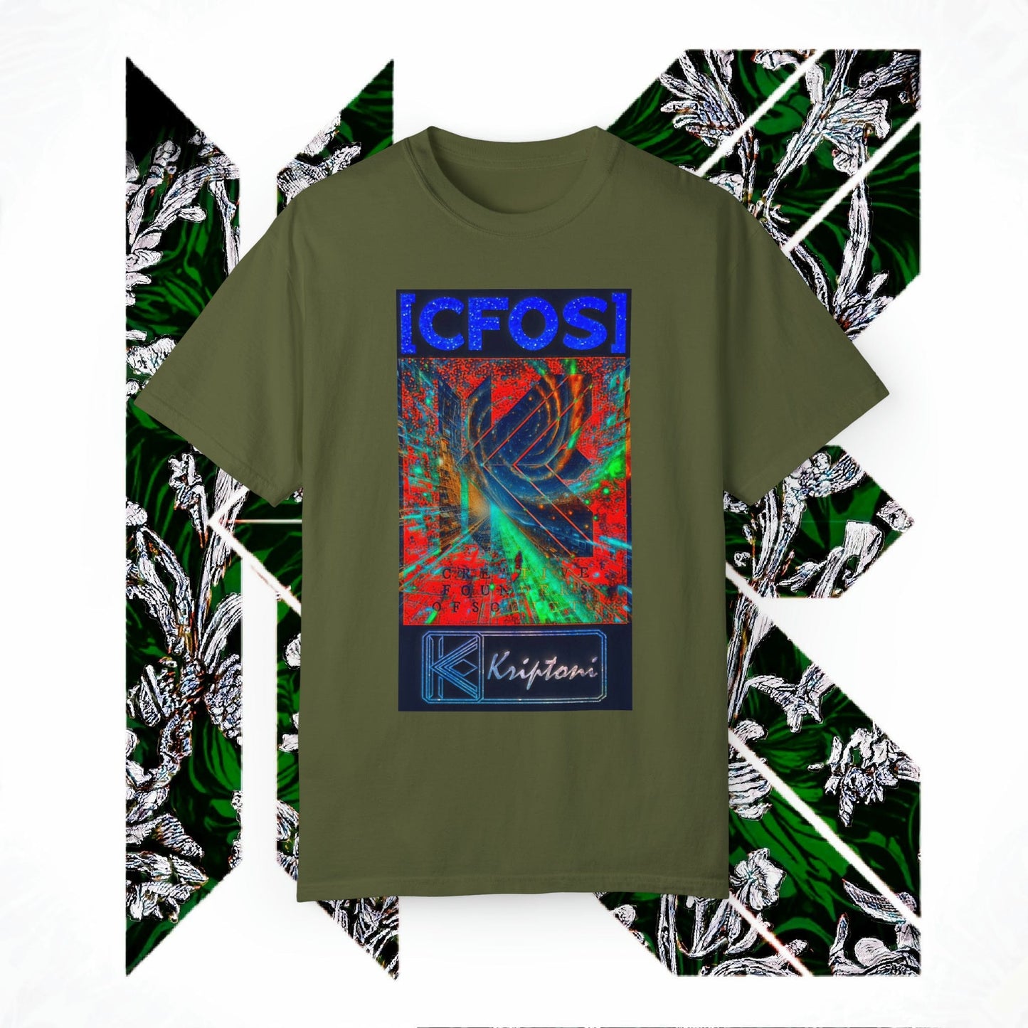 Printify T-Shirt Hemp / S Kriptik Universe T Shirt 16346540028520594983