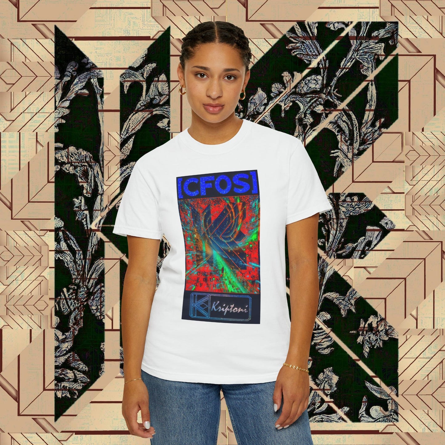 Printify T-Shirt Kriptik Universe T Shirt