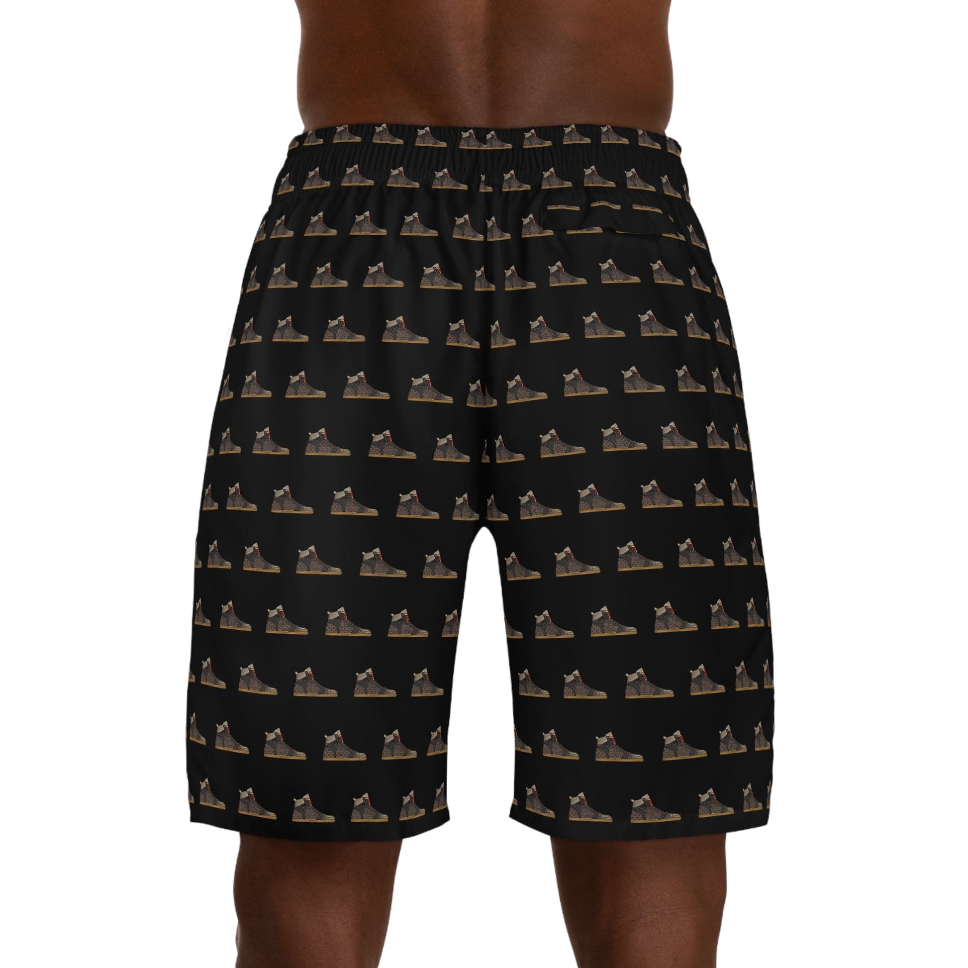 Printify All Over Prints L / Seam thread color automatically matched to design Men's Jogger Shorts (AOP) 42070809 11580602519090516663