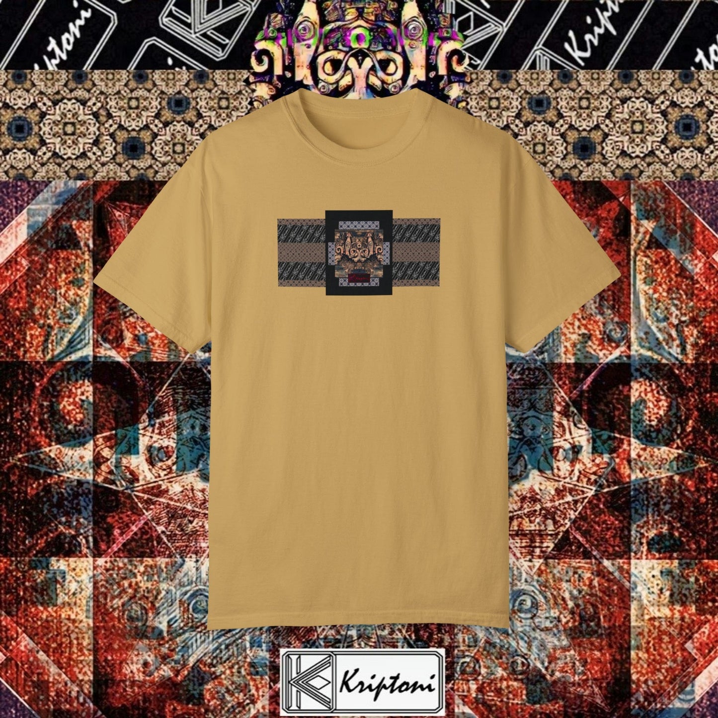 Printify T-Shirt Mustard / S [KRAKEN] 78760985 30648492239444631309