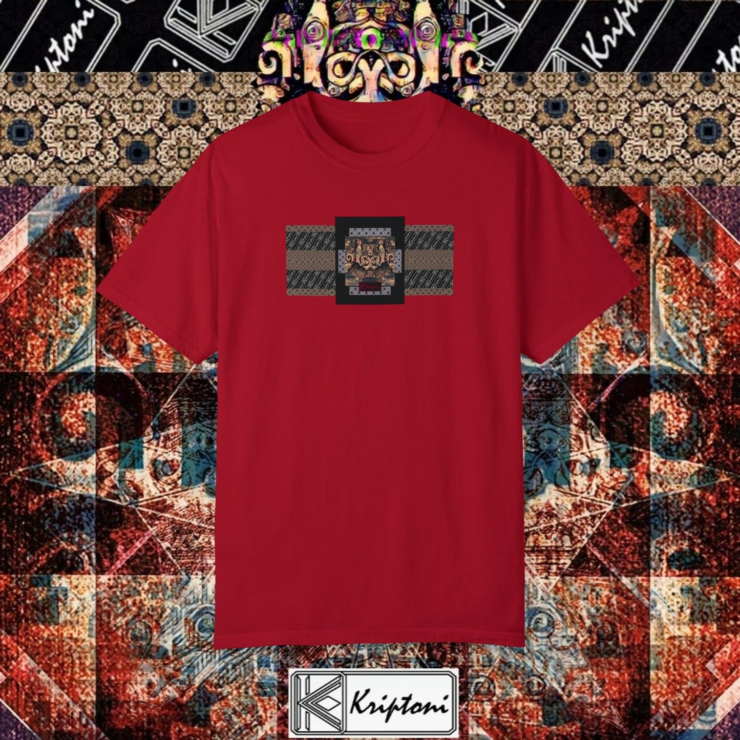 Printify T-Shirt Red / S [KRAKEN] 78531609 33045662245335798268