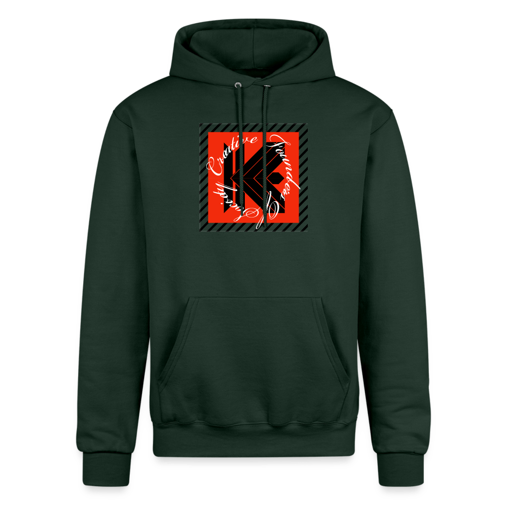 SPOD Champion Unisex Powerblend Hoodie Dark Green / S Champion Unisex Powerblend Hoodie 1065038424-P1962A1180S2